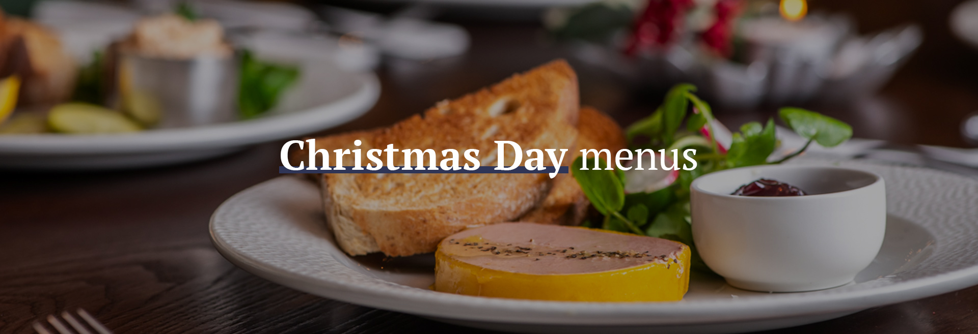 Christmas Day Menu at The Lescar
