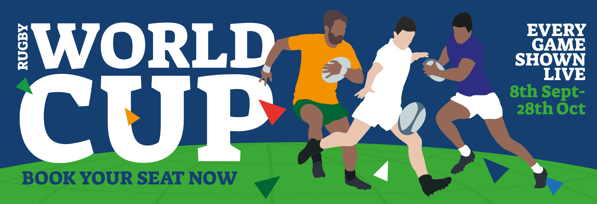 Watch the Rugby World Cup at The Lescar