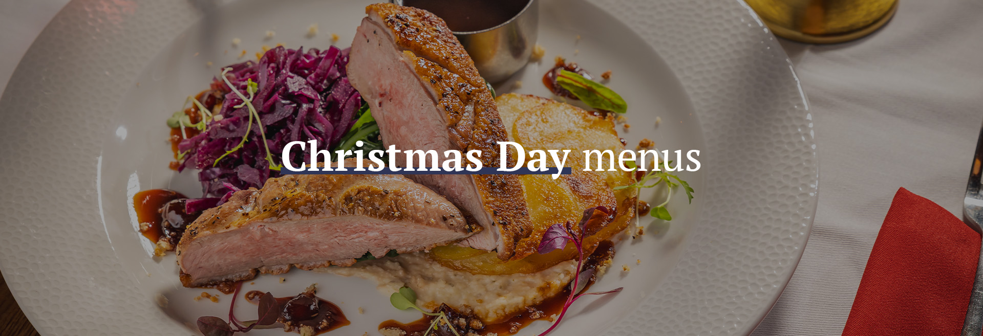 Christmas Day Menu at The Lescar