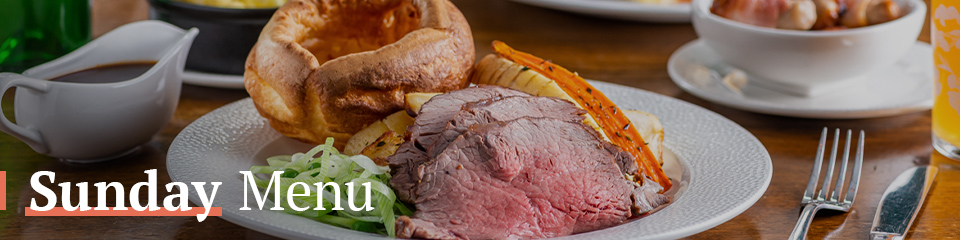 Sunday Menu at The Lescar